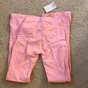 NWT Revice Venus Flare Jeans in Pink Sunset